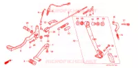 PEDALE pour Honda NX 125 de 1989