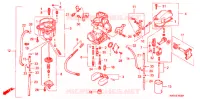 CARBURATEUR pour Honda NX 250 AX1 de 1996
