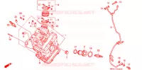 CULASSE (AVANT) pour Honda PACIFIC COAST 800 de 1989
