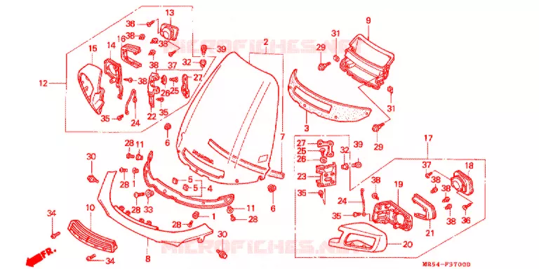 OUTIL Honda MOTO 800 PC800 1989  PC800K