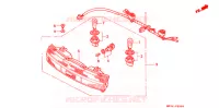 FEU ARRIERE pour Honda PACIFIC COAST 800 de 1990