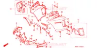 CARENAGE pour Honda PACIFIC COAST 800 de 1990