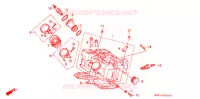CULASSE (ARRIERE) pour Honda PACIFIC COAST 800 de 1990