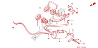 RESERVOIR DE RECYCLAGE DES GAZ (AC) pour Honda PACIFIC COAST 800 de 1990