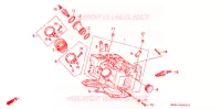 CULASSE (ARRIERE) pour Honda PACIFIC COAST 800 de 1994