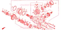 COUPLE CONIQUE pour Honda PACIFIC COAST 800 de 1994