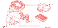 FILTRE A AIR pour Honda PACIFIC COAST 800 de 1994