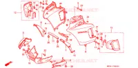 CARENAGE pour Honda PACIFIC COAST 800 de 1997