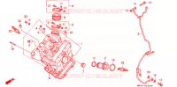 CULASSE (AVANT) pour Honda PACIFIC COAST 800 de 1997