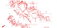 CARENAGE pour Honda PACIFIC COAST 800 de 1997