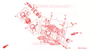 CULASSE (ARRIERE) pour Honda PACIFIC COAST 800 de 1998