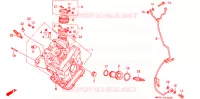 CULASSE (AVANT) pour Honda PACIFIC COAST 800 de 1998