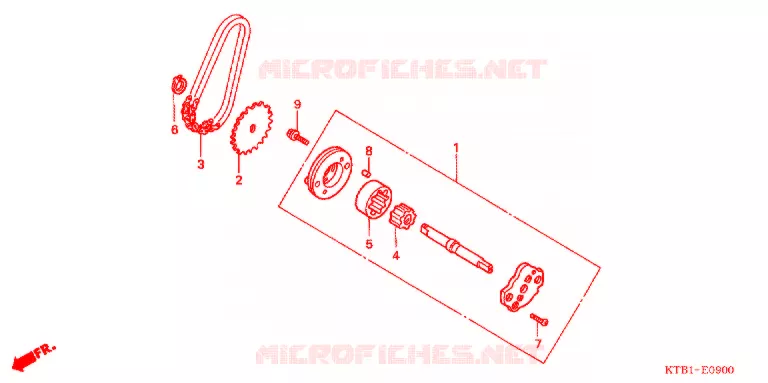 POMPE A HUILE Honda MOTO 250 other-models 2004  PS2504
