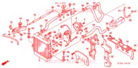 RADIATEUR pour Honda BIG RUCKUS 250 de 2006