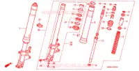 FOURCHE pour Honda RVF 400 With speed warning light de 1996