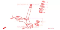 TE DE FOURCHE pour Honda RVT 1000 R RC51 de 2001