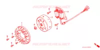 ALTERNATEUR pour Honda VISION MET IN 50 de 1994