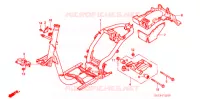 CADRE pour Honda SA 50 ELITE SR de 1991