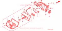 FEU ARRIERE pour Honda SA 50 ELITE S de 1995