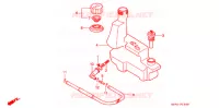 RESERVOIR D'HUILE pour Honda SA 50 ELITE S de 1995