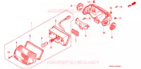 FEU ARRIERE pour Honda SA 50 ELITE SR de 1997