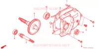 BOITE DE VITESSES pour Honda SB 50 ELITE E de 1989