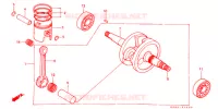 VILEBREQUIN pour Honda SB 50 ELITE E de 1989