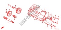 BOITE DE VITESSES pour Honda SH 125 TOP CASE de 2012