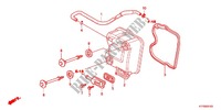 COUVRE CULASSE pour Honda SH 125 TOP CASE de 2012
