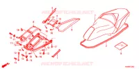 SELLE pour Honda FAZE 250 TYPE S de 2011