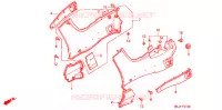 COUVERCLES LATERAUX pour Honda ST 1100 de 2002