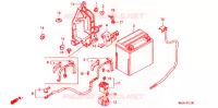 BATTERIE pour Honda ST 1100 ABS de 2002