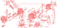 CARBURATEUR (PIECES CONSTITUTIVES) pour Honda ST 1100 ABS de 2002