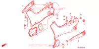 COUVERCLES LATERAUX pour Honda ST 1100 ABS de 2002