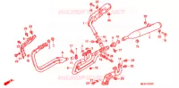 SILENCIEUX D'ECHAPPEMENT pour Honda ST 1100 ABS de 2002