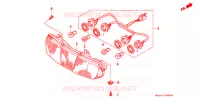 FEUX ARRIERE pour Honda ST 1100 ABS II de 1997