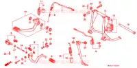 PEDALE pour Honda ST 1100 ABS II de 1997