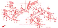 REPOSE PIED pour Honda ST 1100 ABS II de 1997