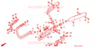 SILENCIEUX D'ECHAPPEMENT pour Honda ST 1100 ABS II de 1997