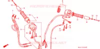 COMMODOS   POIGNEES pour Honda ST 1100 ABS II de 1998