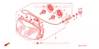 PHARE pour Honda ST 1100 ABS II de 1998