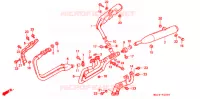 SILENCIEUX D'ECHAPPEMENT pour Honda ST 1100 ABS II de 1998