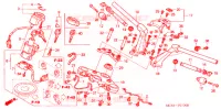 GUIDON   TE DE FOURCHE pour Honda PAN EUROPEAN ST 1300 de 2004