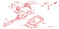 POMPE A HUILE   CARTER D'HUILE pour Honda PAN EUROPEAN ST 1300 de 2004
