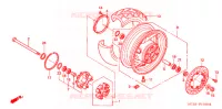ROUE ARRIERE pour Honda ST 1300 ABS de 2004