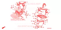 VIDE POCHE pour Honda ST 1300 ABS de 2011