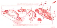 COMPTEUR pour Honda ST 1300 ABS POLICE de 2015