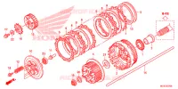 EMBRAYAGE pour Honda ST 1300 ABS POLICE de 2015