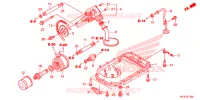 POMPE A HUILE   CARTER D'HUILE pour Honda ST 1300 ABS POLICE de 2015