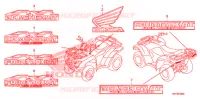 AUTOCOLLANTS pour Honda FOURTRAX 420 RANCHER 4X4 AT CAMO de 2009